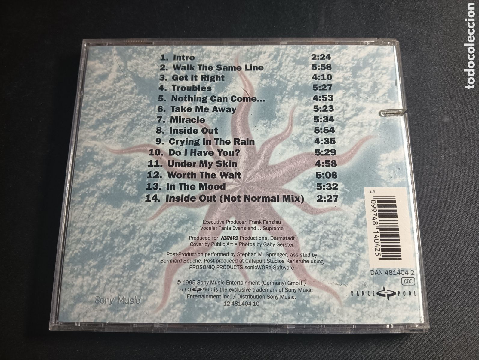 CDs de m&uacute;sica: CD - Culture Beat - Inside Out - Dance Pool 1995 - Foto 2