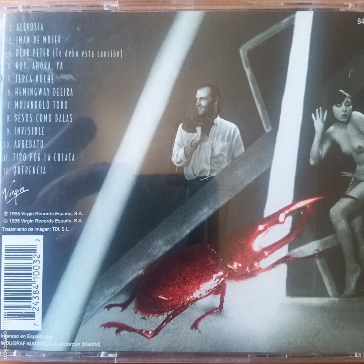 CDs de m&uacute;sica: LUIS EDUARDO AUTE, ALEVOSIA. CD - Foto 2