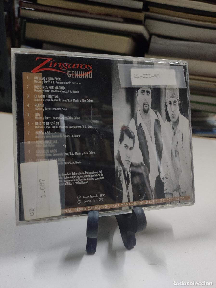 CDs de m&uacute;sica: ZINGAROS GENUINO CD. - Foto 2