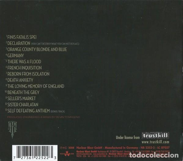 CDs de m&uacute;sica: Bleeding Through &ndash; Declaration - CD - Slipcase - Foto 2