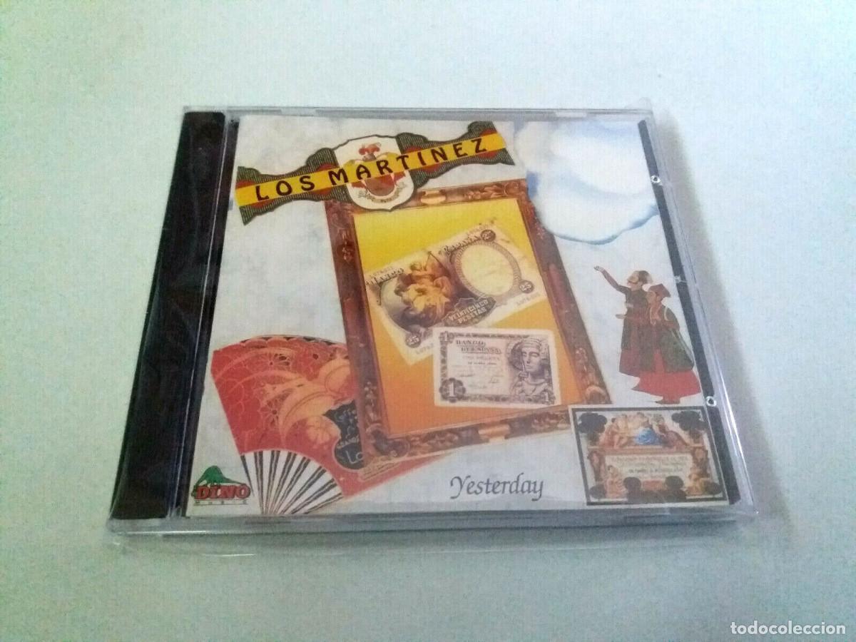 CDs de m&uacute;sica: LOS MARTINEZ &rdquo;YESTERDAY&rdquo; 10 TRACKS COMO NUEVO - Foto 1