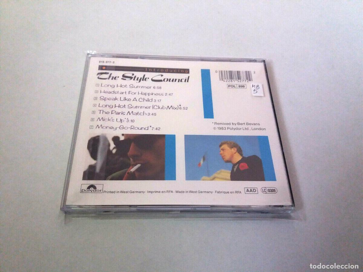 CDs de m&uacute;sica: THE STYLE COUNCIL &rdquo;INTRODUCING&rdquo; CD 7 TRACKS - Foto 2