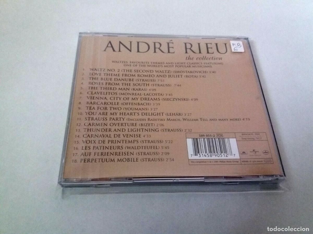 CDs de m&uacute;sica: ANDRE RIEU &rdquo;THE COLLECTION&rdquo; CD 18 TRACKS - Foto 2