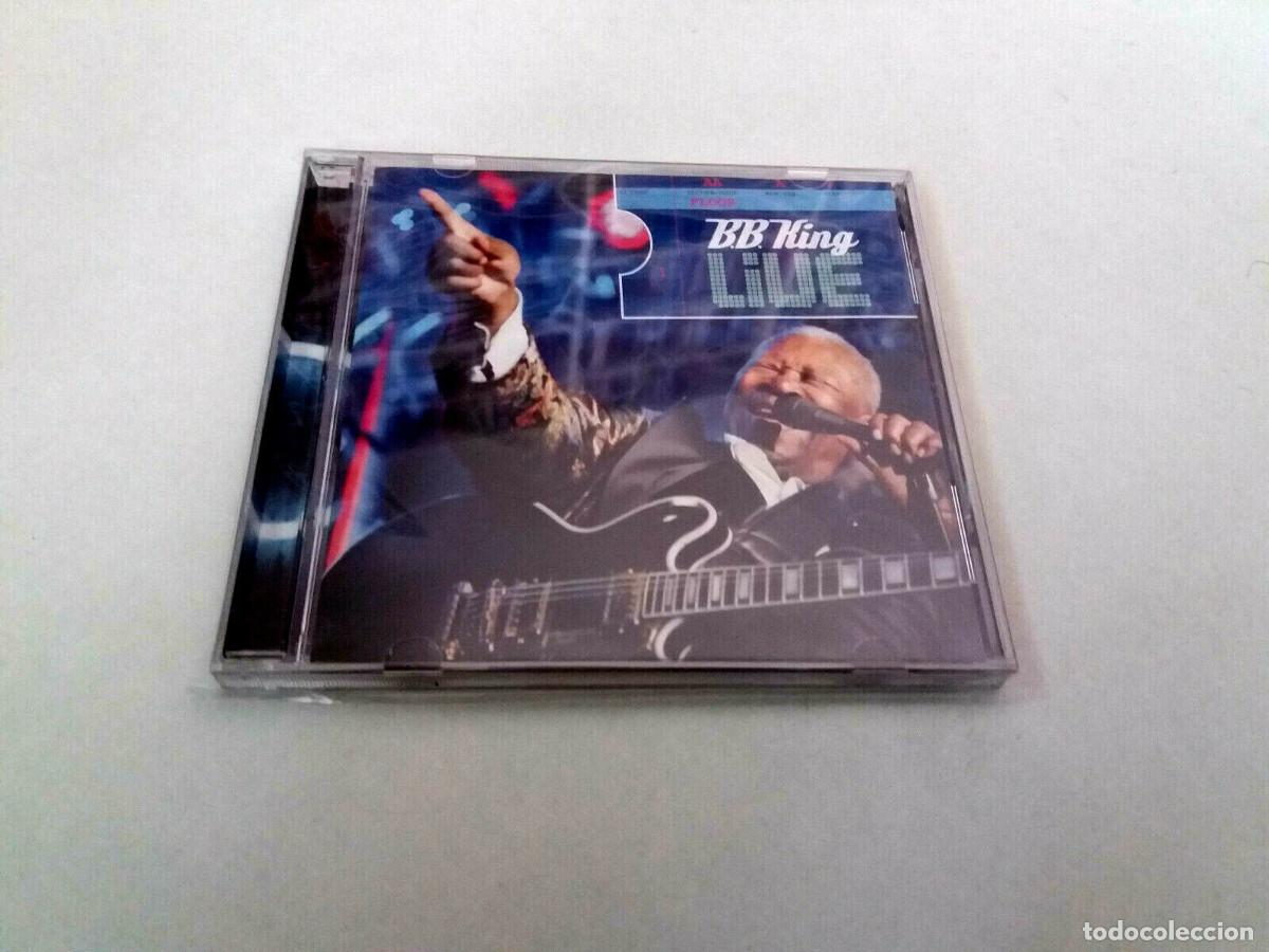 CDs de m&uacute;sica: B.B. KING &rdquo;LIVE&rdquo; CD 12 TRACKS COMO NUEVO BB - Foto 1