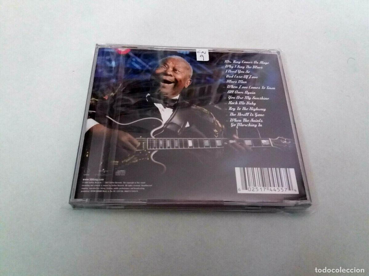 CDs de m&uacute;sica: B.B. KING &rdquo;LIVE&rdquo; CD 12 TRACKS COMO NUEVO BB - Foto 2