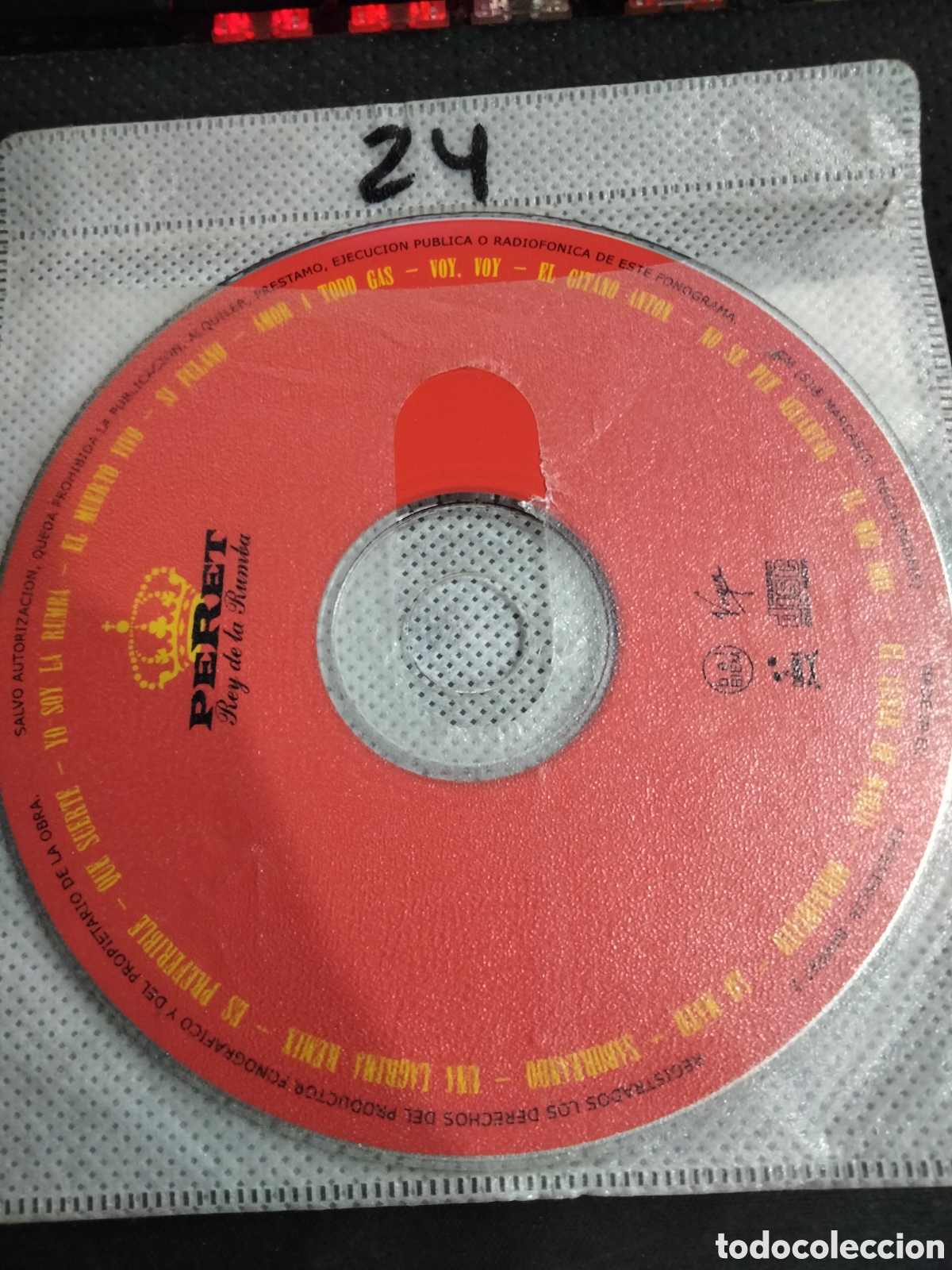 CDs de m&uacute;sica: CD Peter rey de la rumba -24 (disco solo) - Foto 1