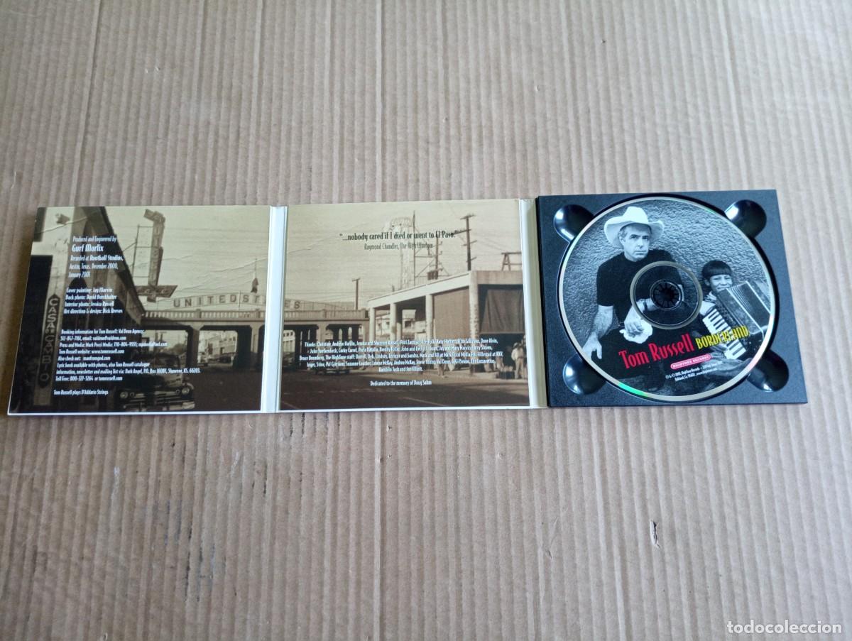 CDs de m&uacute;sica: TOM RUSSELL - BORDERLAND CD DIGIPACK 2001 FOLK - Foto 3