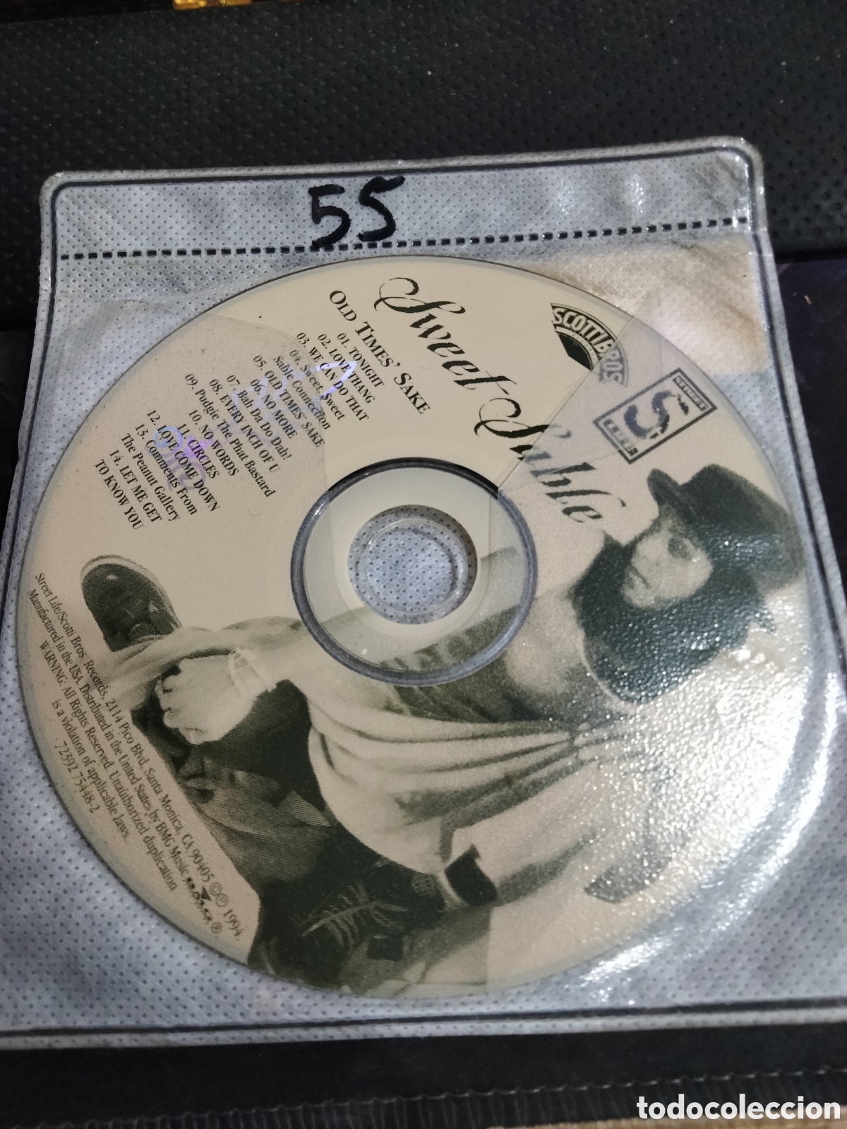 CDs de M&uacute;sica: CD sweet sable old times sake -55 (disco solo)