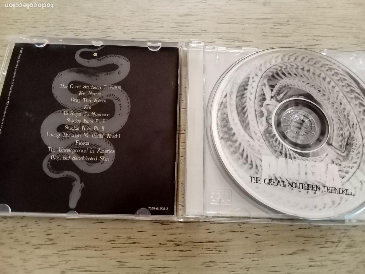 CDs de m&uacute;sica: Pantera. The great southern trendkill. CD - Foto 2