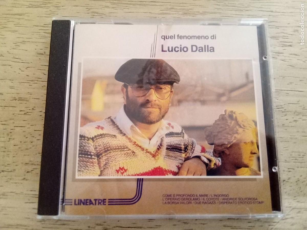 CDs de m&uacute;sica: Lucio Dalla. Quel fenomeno di. CD - Foto 1