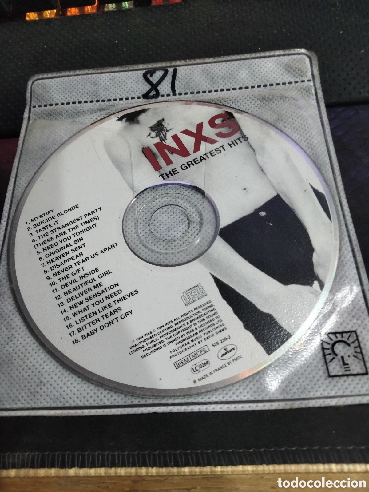 CDs de m&uacute;sica: Cd inxs the greatest hits -81 (disco solo) - Foto 1