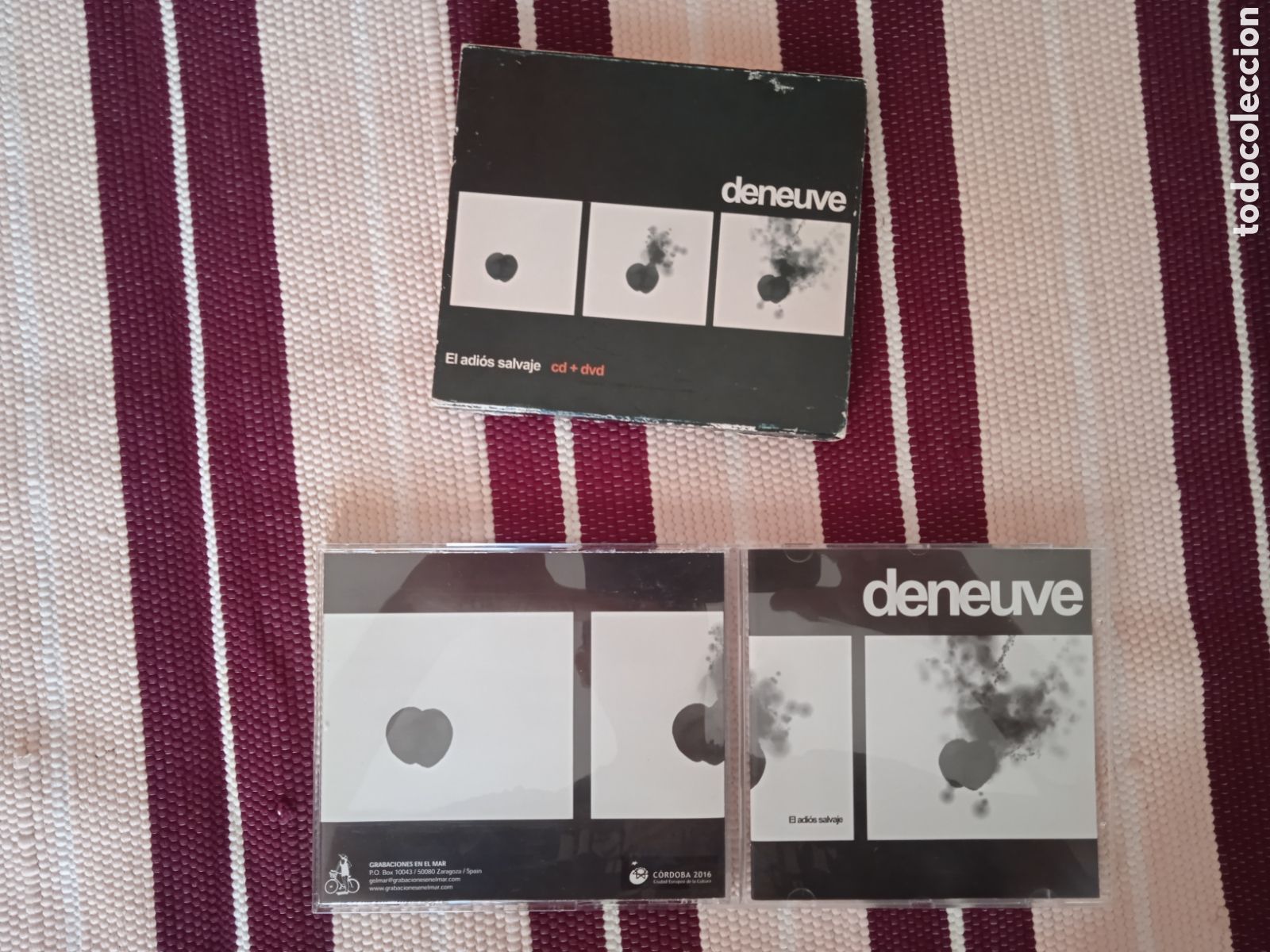 CDs de m&uacute;sica: DENEUVE * EL ADI&Oacute;S SALVAJE (CD+DVD) - Foto 1