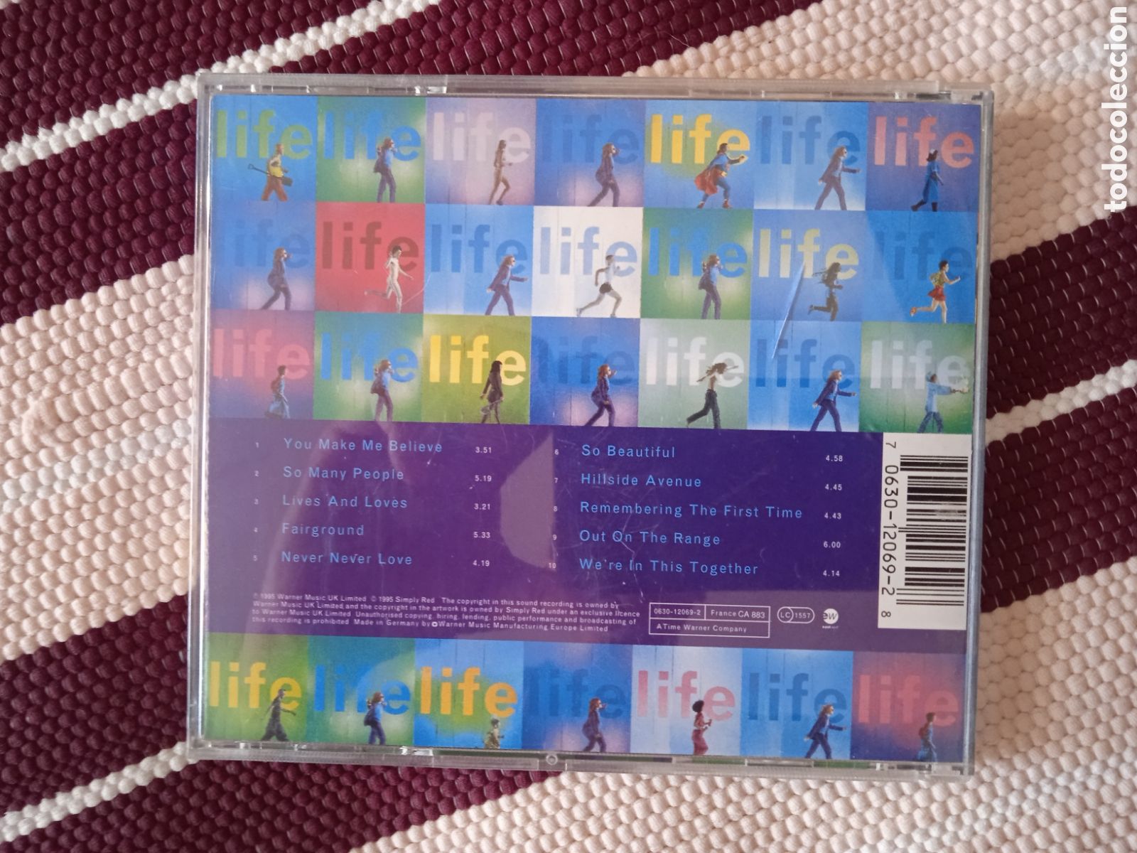 CDs de m&uacute;sica: SIMPLY RED * LIFE (1995) - Foto 2