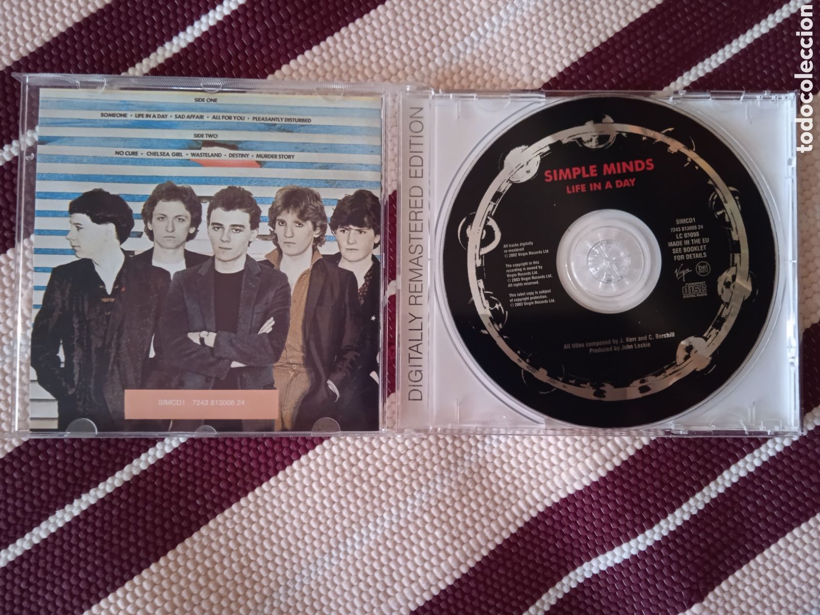 CDs de m&uacute;sica: SIMPLE MINDS * LIFE IN A DAY (Remastered) - Foto 3