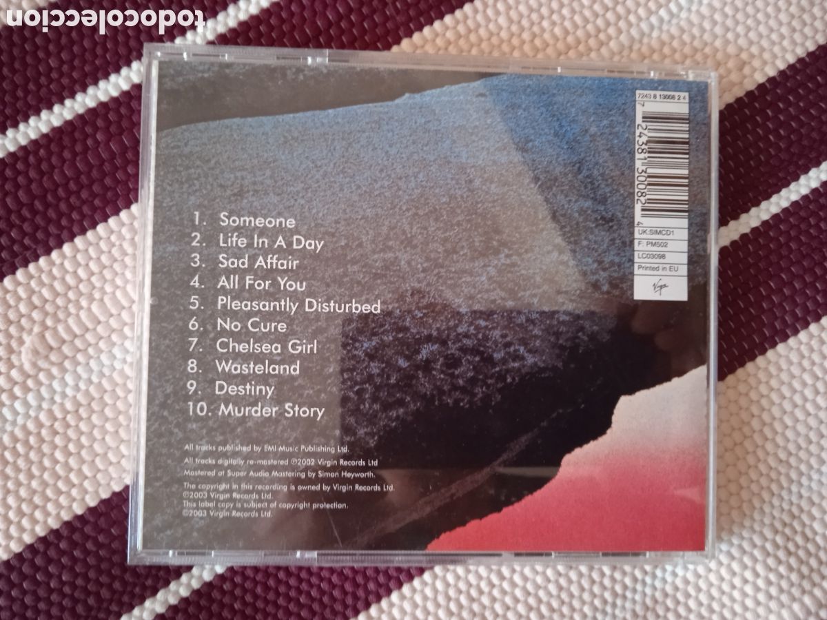 CDs de m&uacute;sica: SIMPLE MINDS * LIFE IN A DAY (Remastered) - Foto 2