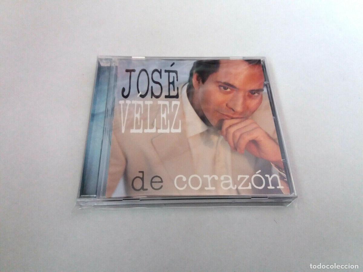 CDs de m&uacute;sica: JOSE VELEZ &rdquo;DE CORAZON&rdquo; CD 10 TRACKS - Foto 1