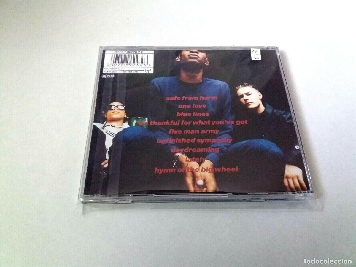 CDs de m&uacute;sica: MASSIVE ATTACK &rdquo;BLUE LINES&rdquo; CD 9 TRACKS - Foto 2