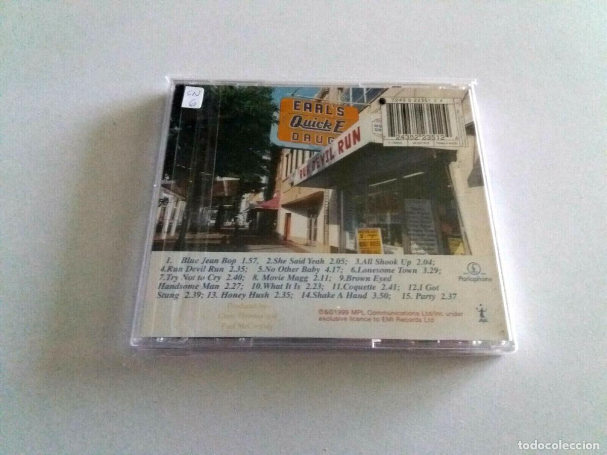 CDs de m&uacute;sica: PAUL McCARTNEY &rdquo;RUN DEVIL RUN&rdquo; CD 15 TRACKS COMO NUEVO - Foto 2