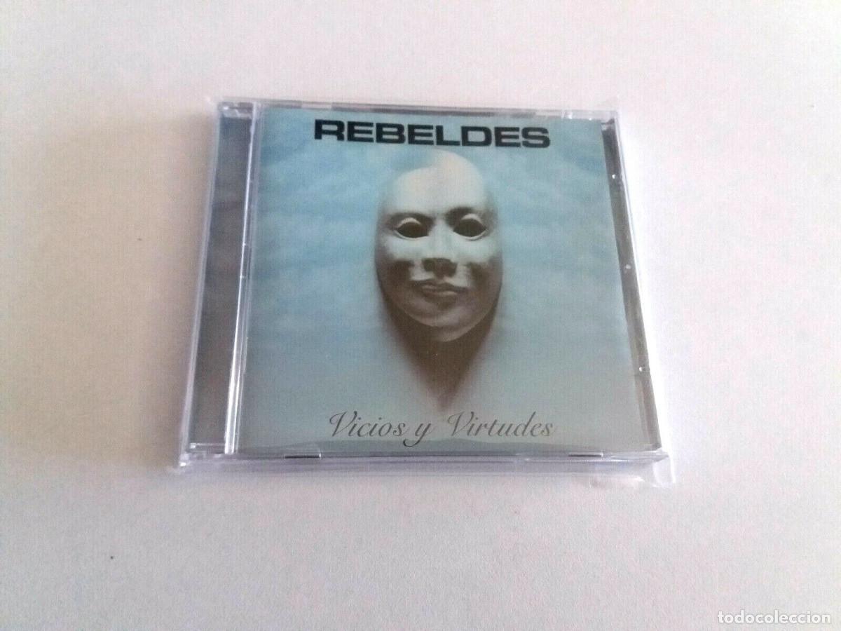 CDs de m&uacute;sica: REBELDES &rdquo;VICIOS Y VIRTUDES&rdquo; CD 12 TRACKS - Foto 1