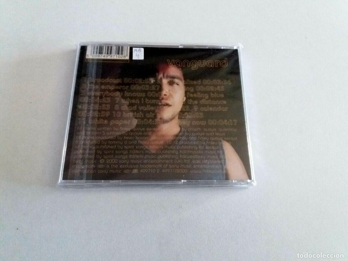 CDs de m&uacute;sica: FINLEY QUAYE &rdquo;VANGUARD&rdquo; CD 12 TRACKS - Foto 2