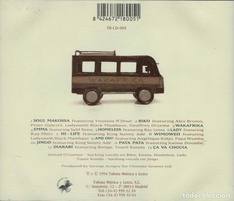 CDs de m&uacute;sica: Manu Dibango - Wakafrika. CD - Foto 2