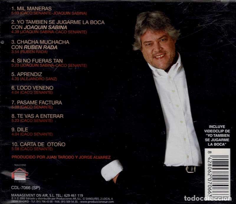 CDs de m&uacute;sica: Caco Senante - Mil Maneras. CD - Foto 2