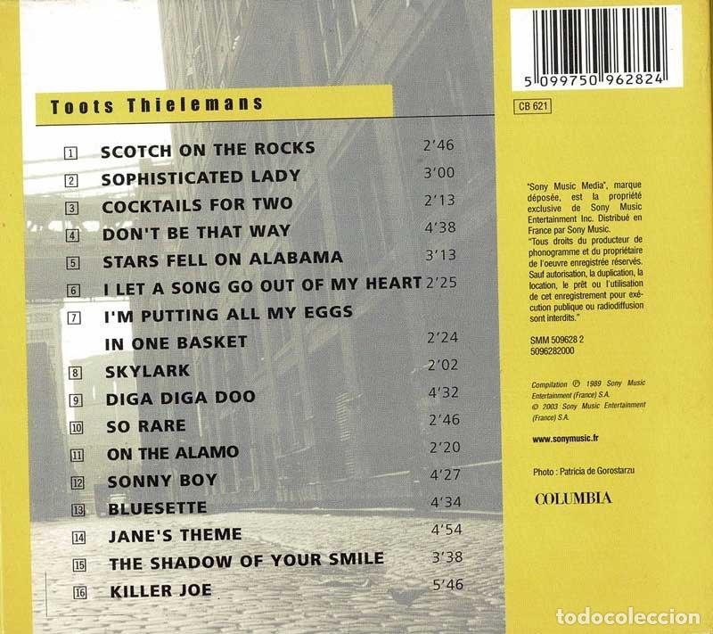 CDs de m&uacute;sica: Toots Thielemans - 1955-1978. CD - Foto 2