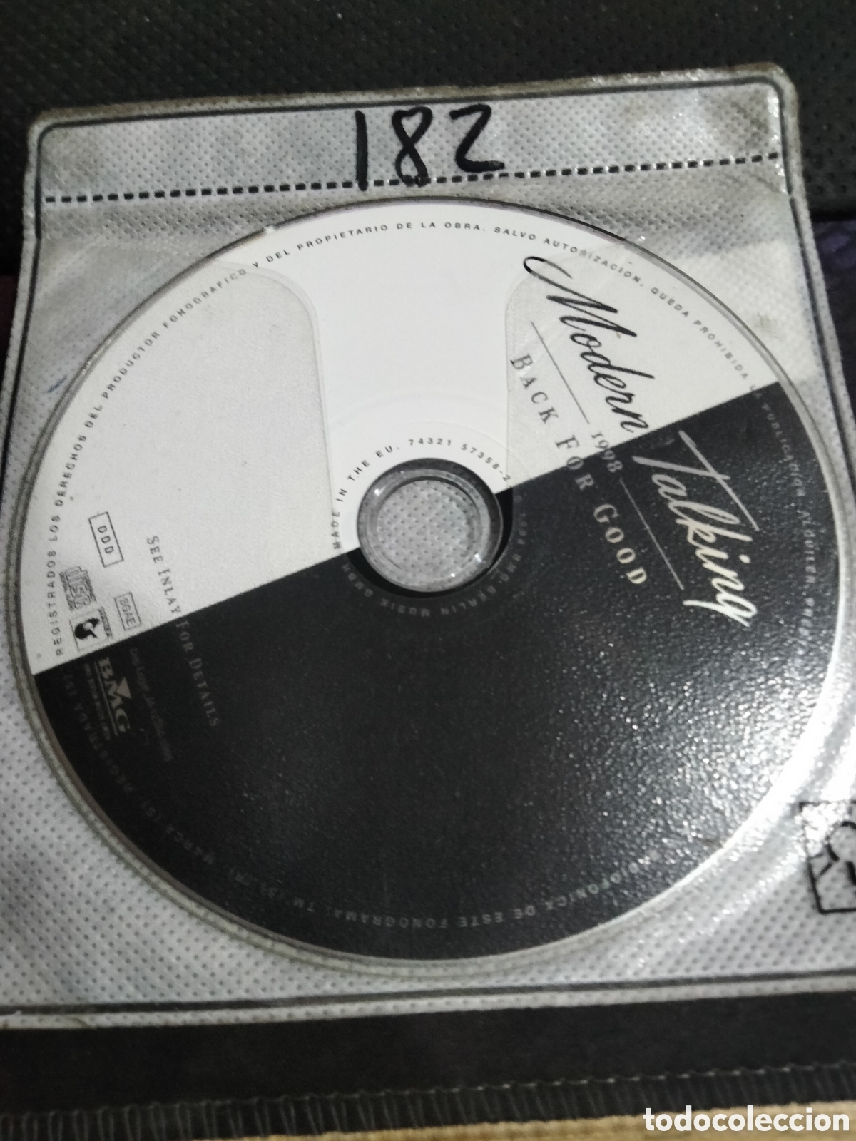 CDs de m&uacute;sica: Cd modern talking back for good -182 (disco solo) - Foto 1