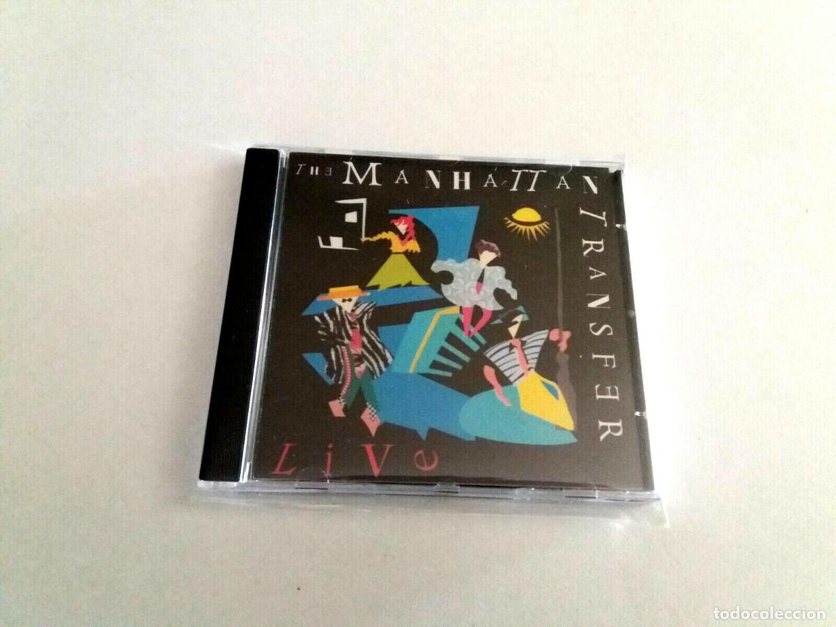 CDs de m&uacute;sica: THE MANHATTAN TRANSFER &rdquo;LIVE&rdquo; CD 13 TRACKS - Foto 1