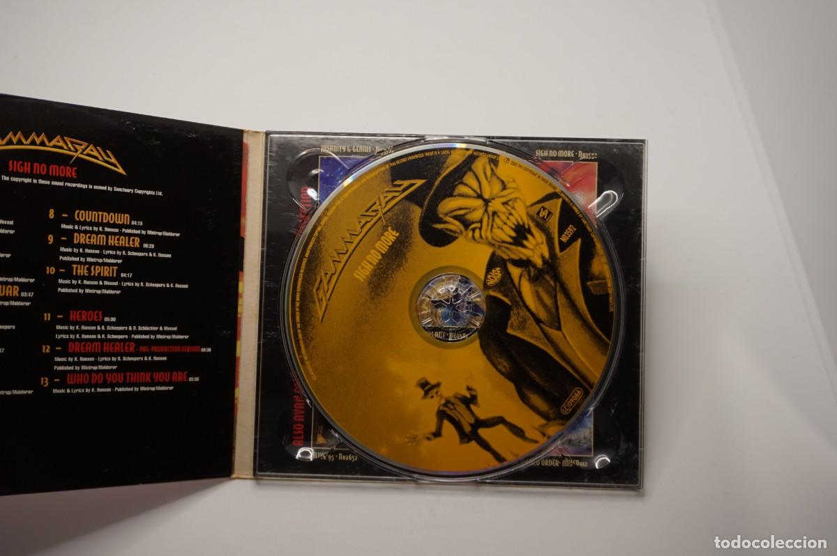 CDs de m&uacute;sica: CD - GAMMARAY - SIGH NO MORE - Foto 3