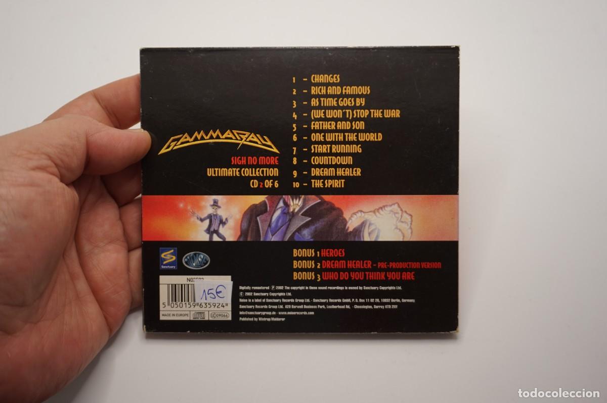 CDs de m&uacute;sica: CD - GAMMARAY - SIGH NO MORE - Foto 4