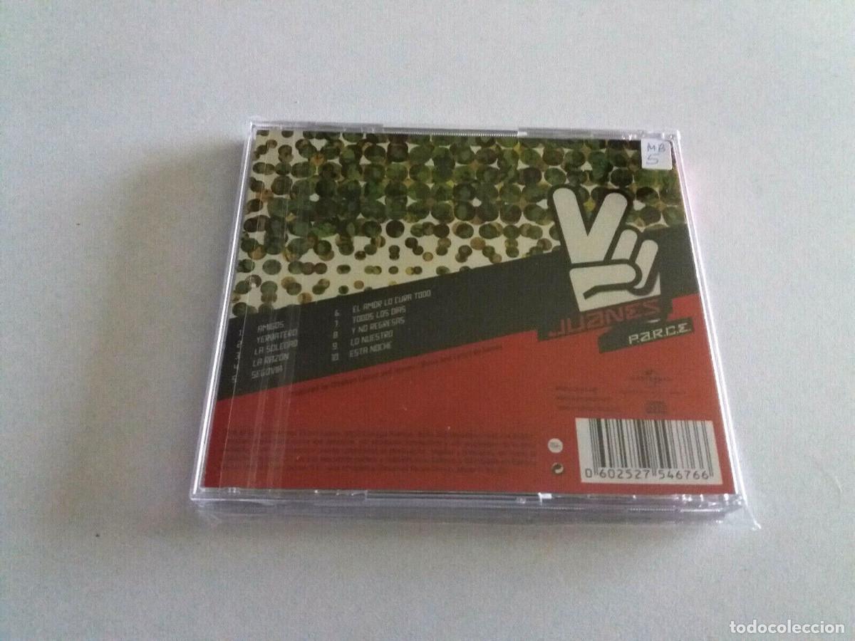 CDs de m&uacute;sica: JUANES &rdquo;P.AR.C.E. &rdquo; CD 10 TRACKS - Foto 2
