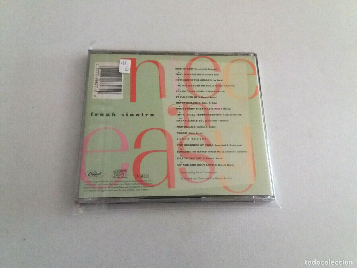 CDs de m&uacute;sica: FRANK SINATRA &rdquo;NICE N EASY&rdquo; CD 16 TRACKS - Foto 2