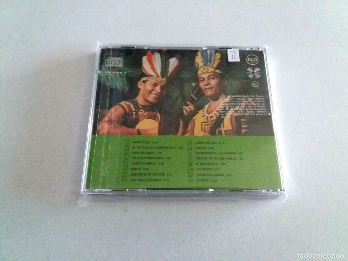 CDs de m&uacute;sica: LOS INDIOS TABAJARAS &rdquo;ANTOLOGIA&rdquo; CD 16 TRACKS GRANDES EXITOS - Foto 2