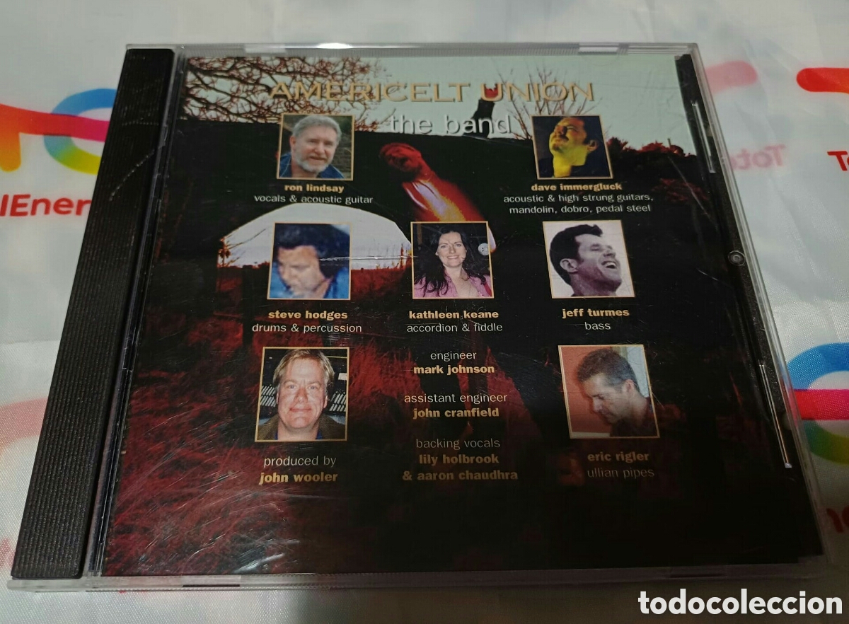 CDs de m&uacute;sica: Americelt union cd the band - Foto 1