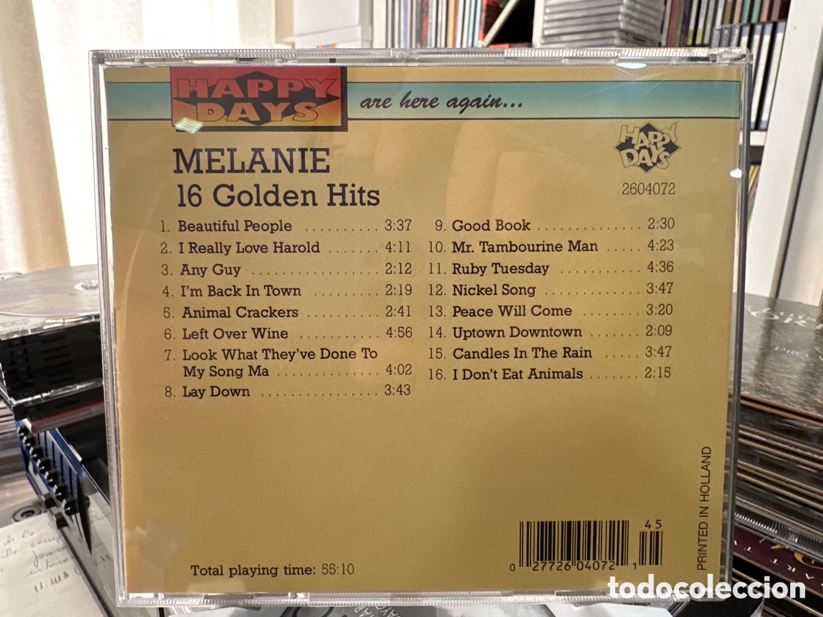 CDs de m&uacute;sica: Melanie - 16 Golden Hits (CD, Comp) - Foto 2
