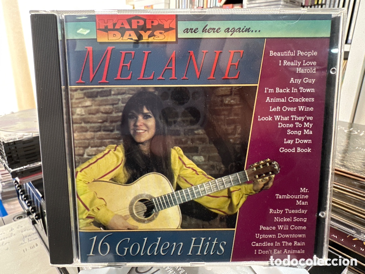 CDs de m&uacute;sica: Melanie - 16 Golden Hits (CD, Comp) - Foto 1