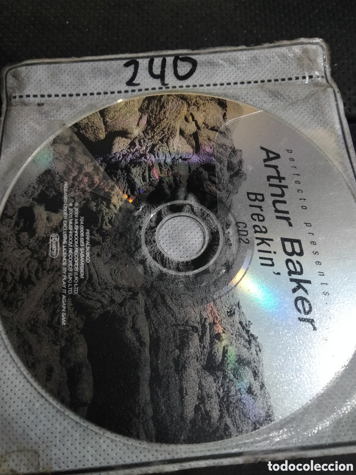 CDs de m&uacute;sica: CD Arthur baker breakin -240 (disco solo) - Foto 1