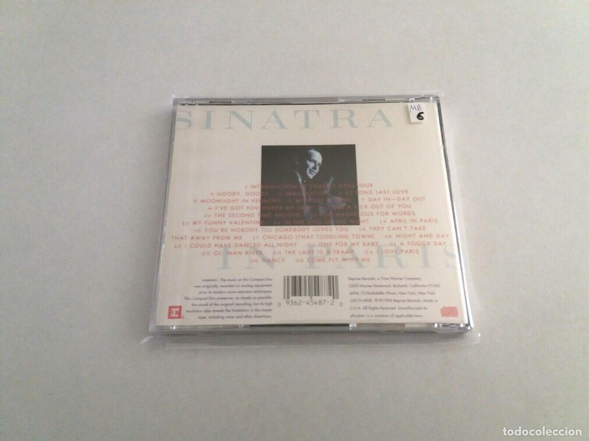 frank sinatra and sextet ”live in paris” cd 26 - Compra venta en