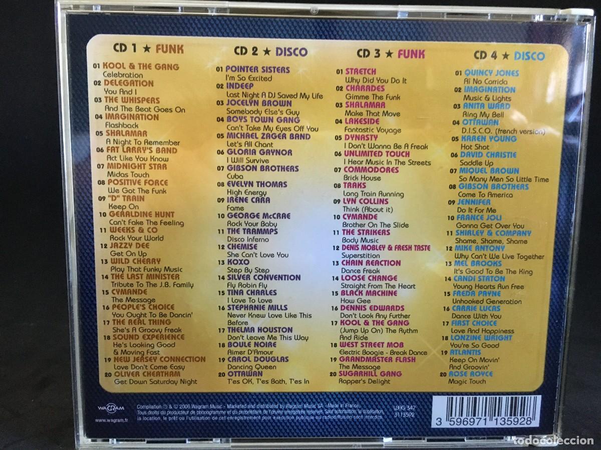 CDs de m&uacute;sica: Mega Disco Funk - 4 CD - (Funk- Disco) - Wagram - Foto 2