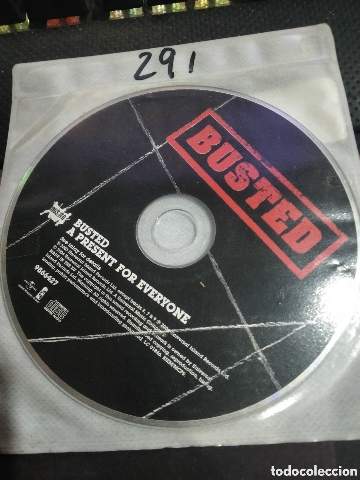 CDs de m&uacute;sica: CD busted a present for everyone -291 (disco solo) - Foto 1