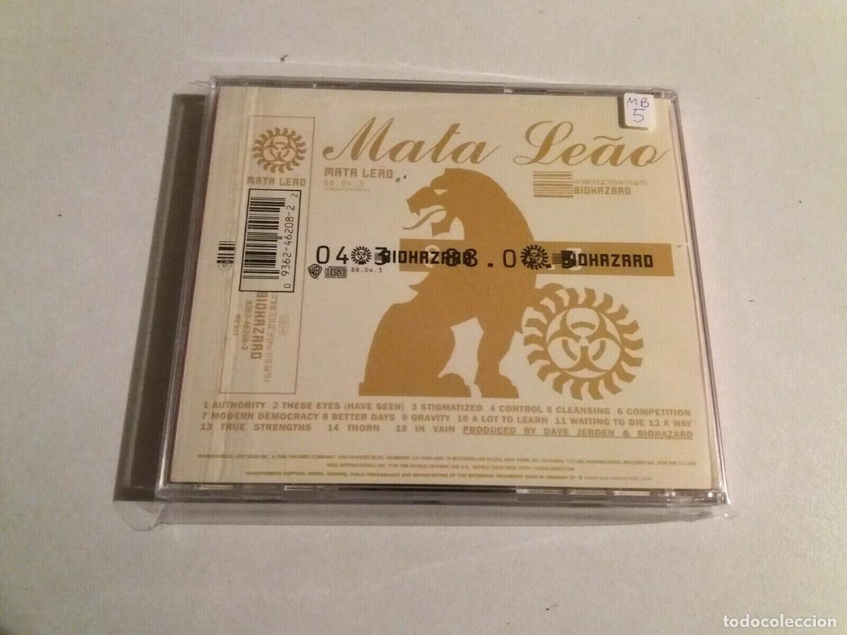 CDs de m&uacute;sica: BIOHAZARD &rdquo;MATA LEAO&rdquo; CD 15 TRACKS - Foto 2