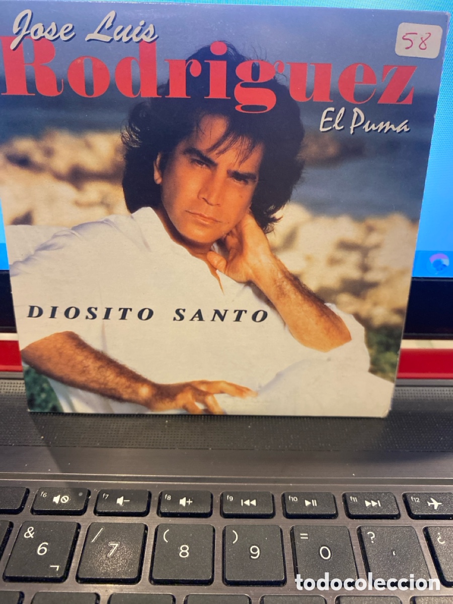 CDs de m&uacute;sica: JOSE LUIS RODRIGUEZ EL PUMA - DIOSITO SANTO CD SINGLE 1 TEMA - Foto 1