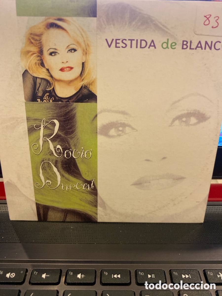 CDs de m&uacute;sica: ROCIO DURCAL - VESTIDA DE BLANCO CD SINGLE 1 TEMA - Foto 1