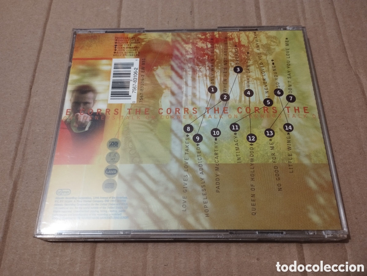 CDs de m&uacute;sica: THE CORRS. TALK ON CORNERS (CD) - Foto 3