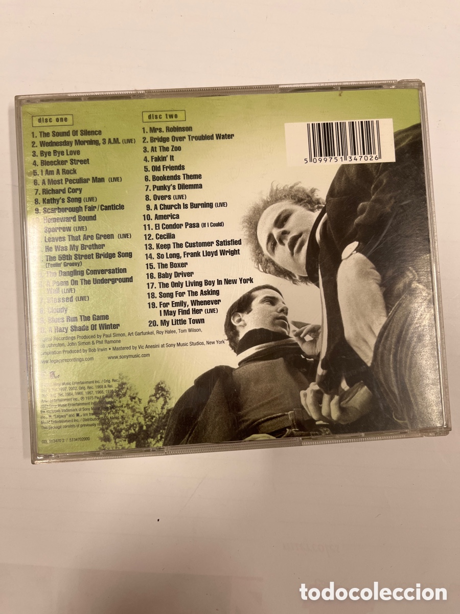 CDs de m&uacute;sica: The ESSENTIAL SIMON & GARFUNKEL - 2 CDs - Foto 2