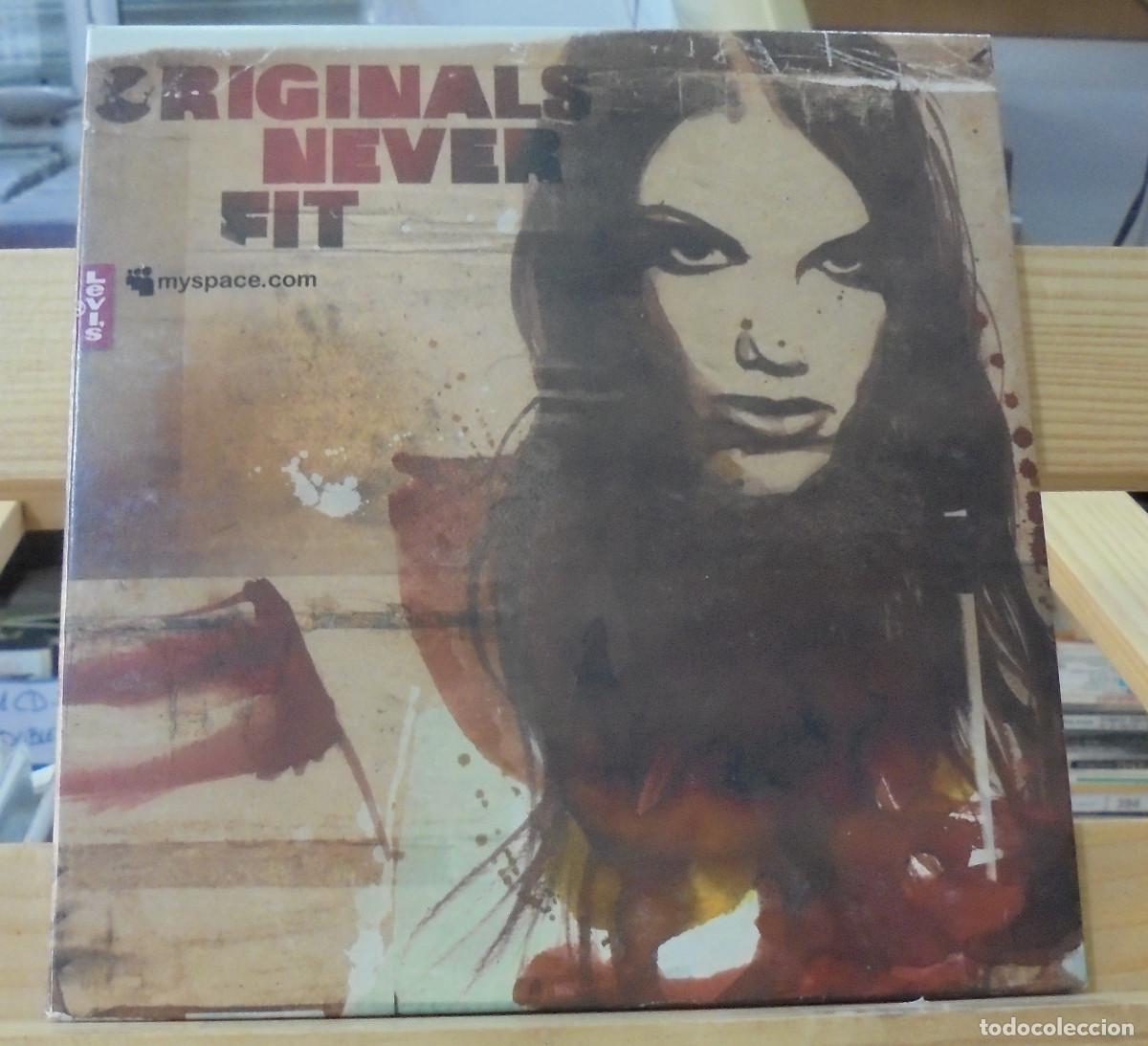 CDs de m&uacute;sica: Original never fit. Levis -- CD recopilatorio - Foto 1