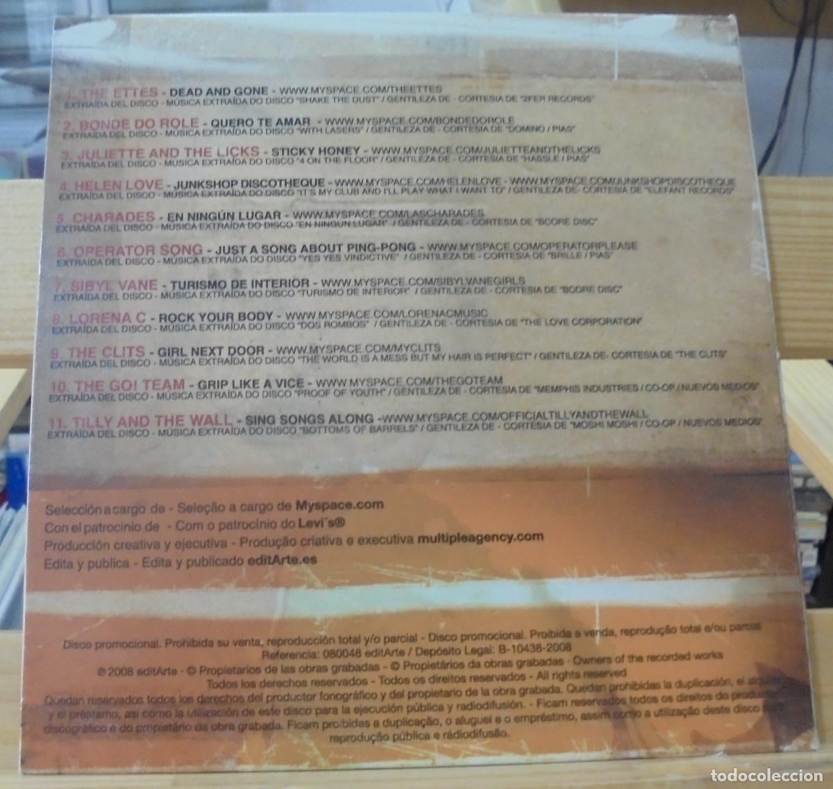 CDs de m&uacute;sica: Original never fit. Levis -- CD recopilatorio - Foto 2