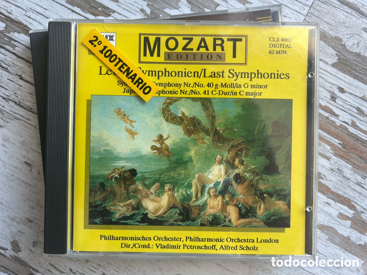 CDs de m&uacute;sica: DISCO 1- CD MOZART ED. 2&ordm; CENTENARIO - Foto 1