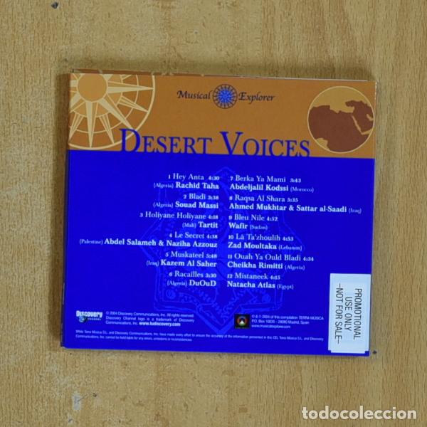 CDs de m&uacute;sica: VARIOS - DESERT VOICES - CD - Foto 2